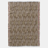 Stilisierte Schlangenhaut Decke (Vorderseite Vertikal)