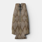 Stilisierte Schlangenhaut Flaschenkühler (Rückseite)