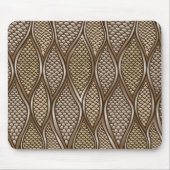 Stilisierte Schlangenhaut Mousepad (Vorne)