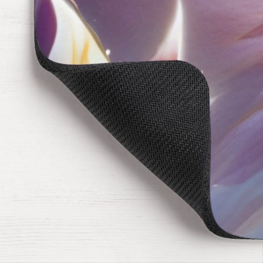 Stilisierte Schmetterlinge und Blume Mousepad (Ecke)