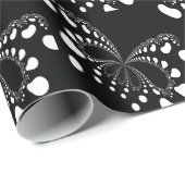 Stilisierte Schmetterlingsbilder Geschenkpapier (Rolleneckpunkt)