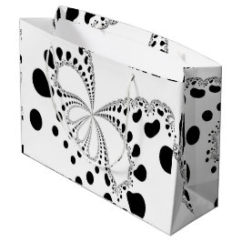 Stilisierte Schmetterlingsbilder Große Geschenktüte