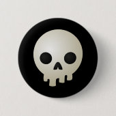 Stilisierte Skulls Button (Vorderseite)