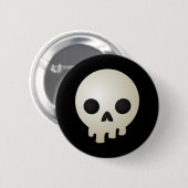 Stilisierte Skulls Button (Vorne & Hinten)