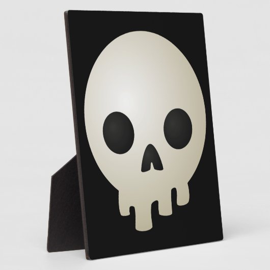 Stilisierte Skulls Fotoplatte (Seite)