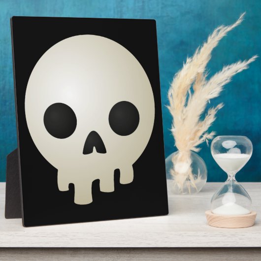 Stilisierte Skulls Fotoplatte (Seite)