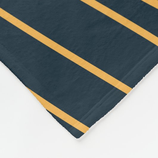 Stilisierte Sonne-Mond, dunkle Meeresdarstellung. Fleecedecke (Ecke)