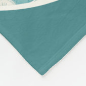 Stilisierte Sternfische & SandDollars Muster#25 ID Fleecedecke (Ecke)