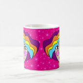 Stilisierte Tasse Abstrakt Art Face (Mittel)