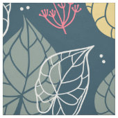 Stilisierte tropische Blätter Stoff (Muster)