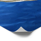 Stilisierte Young Green Turtle Poster (Ecke)