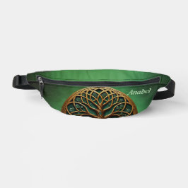 Stilisierter Baum Bauchtasche