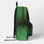 Stilisierter Baum Bedruckter Rucksack (Links)