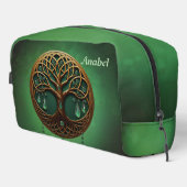 Stilisierter Baum Waschbeutel (Rechte Ecke)