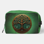 Stilisierter Baum Waschbeutel (Rückseite)