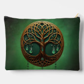 Stilisierter Baum Zubehörtasche (Rückseite)