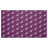 Stilisierter Deko Butterfly, Eggplant Lila Stoff (Fat Quarter (45,7 x 55,9 cm))