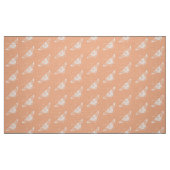Stilisierter Deko Butterfly, Pastel Peach Stoff (Fat Quarter (45,7 x 55,9 cm))