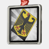 Stilisierter deutscher COA Ornament Aus Metall (Links)