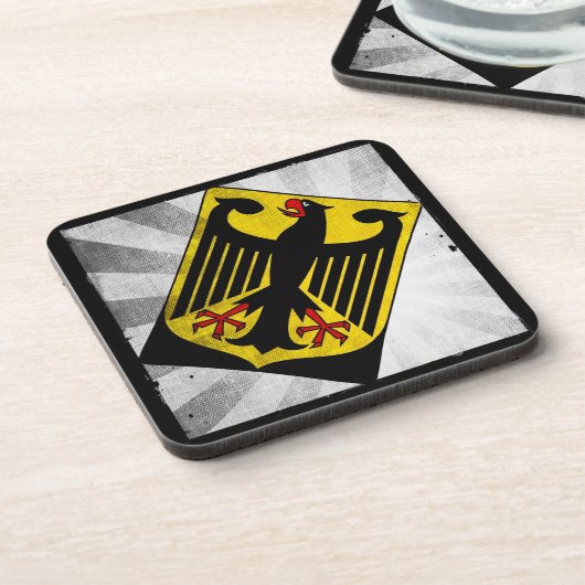 Stilisierter deutscher COA Untersetzer (Linke Seite)