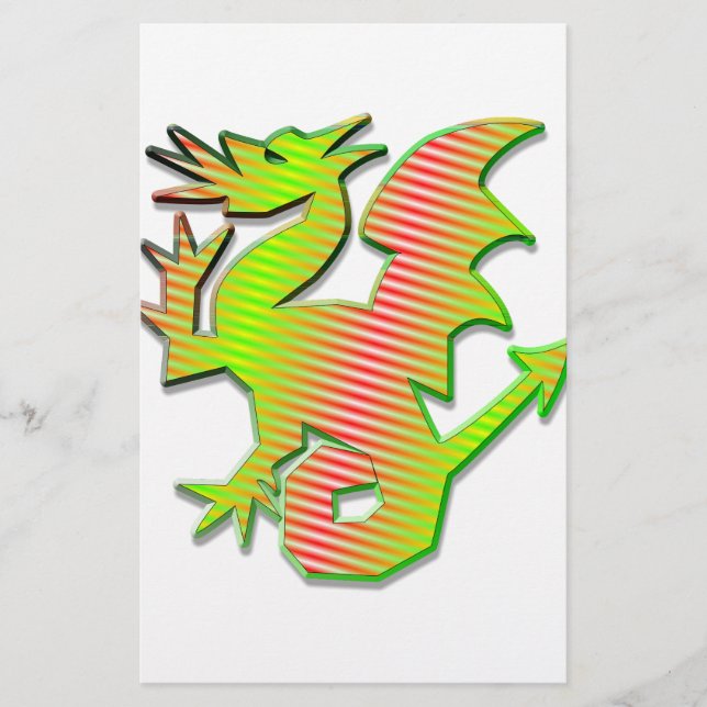 Stilisierter Drache (Vorderseite)