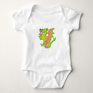Stilisierter Drache Baby Strampler