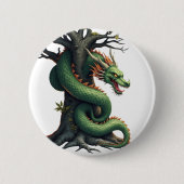 Stilisierter Drache Button (Vorderseite)