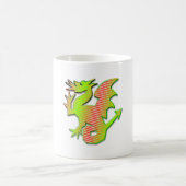 Stilisierter Drache Kaffeetasse (Mittel)