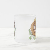 Stilisierter Drache Mattglastasse (Mittel)