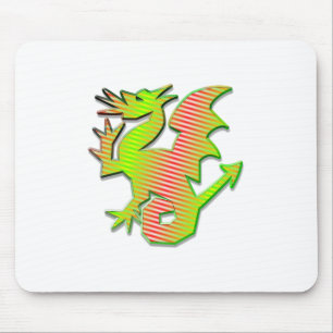 Stilisierter Drache Mousepad