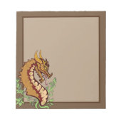 Stilisierter Drache Notizblock (Vorderseite)