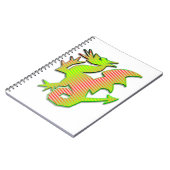 Stilisierter Drache Notizblock (Linke Seite)