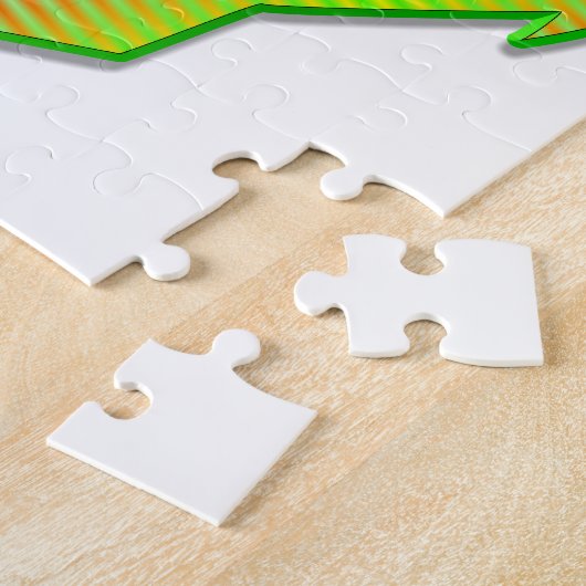 Stilisierter Drache Puzzle (Seite)