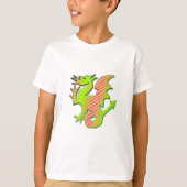 Stilisierter Drache T-Shirt (Vorderseite)
