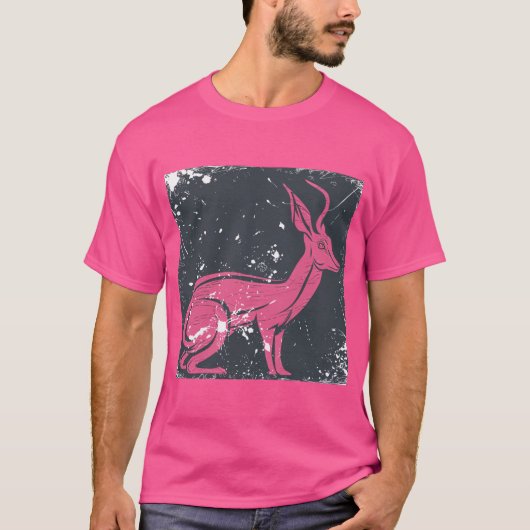 Stilisierter Duiker-T - Shirt (Vorderseite)