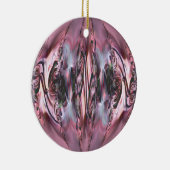 Stilisierter Flitter Keramik Ornament (Rechts)