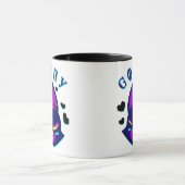 stilisierter Fuchs-Katze-Hybrid Tasse (Zentrum)
