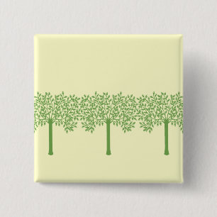 Stilisierter Grünbaum Button