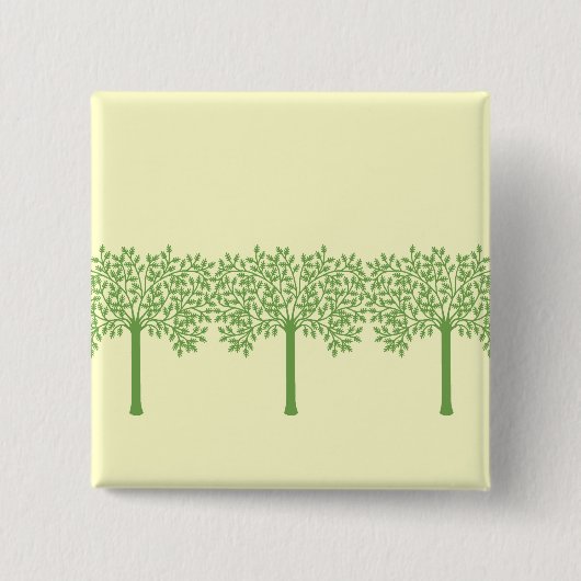 Stilisierter Grünbaum Button (Vorderseite)