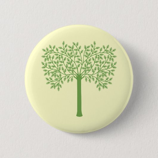 Stilisierter Grünbaum Button (Vorderseite)