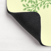Stilisierter Grünbaum Mousepad (Ecke)