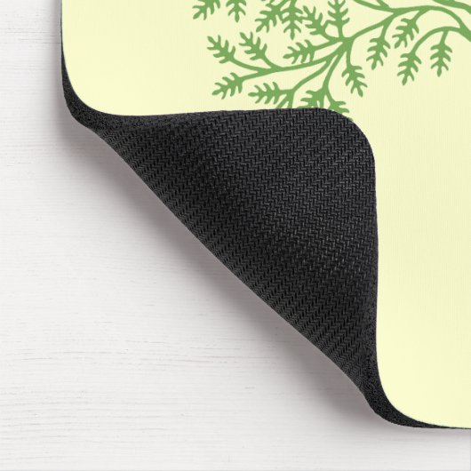 Stilisierter Grünbaum Mousepad (Ecke)