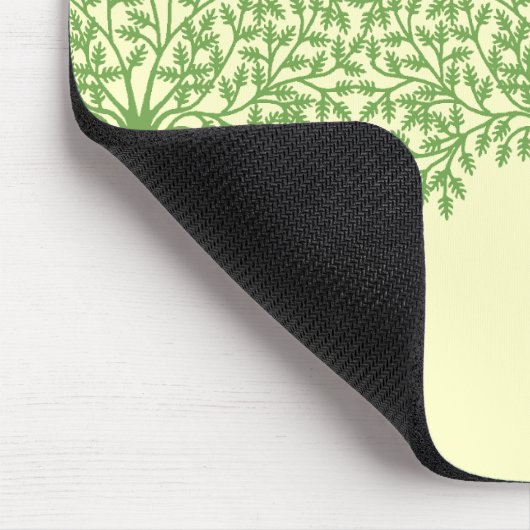 Stilisierter Grünbaum Mousepad (Ecke)