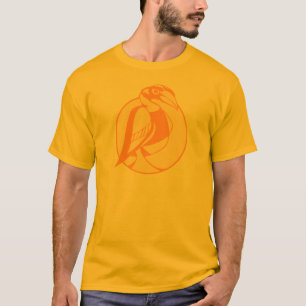 Stilisierter Hornbill T-Shirt