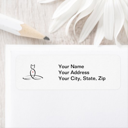 Stilisierter Katzenvermittler (Insitu)