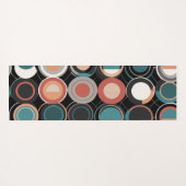 Stilisierter Kreis Yogamatte (Rückseite (Horizontal))