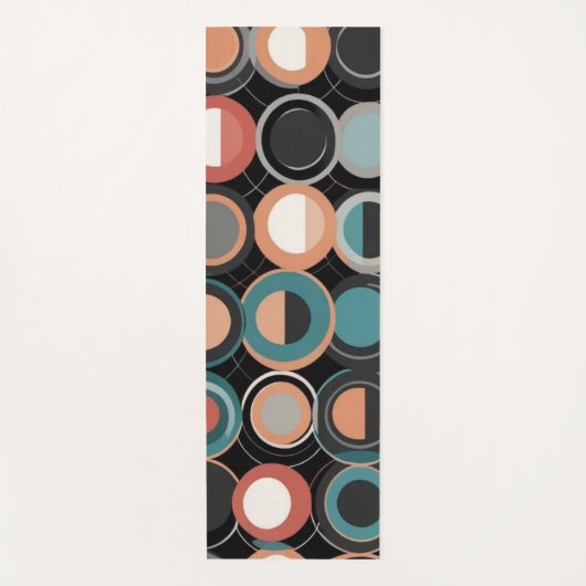 Stilisierter Kreis Yogamatte (Vorderseite)