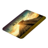 Stilisierter Kukulkan-Mexiko-Tempel Magnet (Linke Seite)