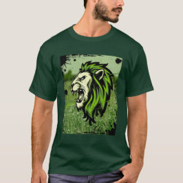 Stilisierter Löwe T-Shirt
