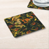 Stilisierter Orange Tree Untersetzer (angewinkelt)